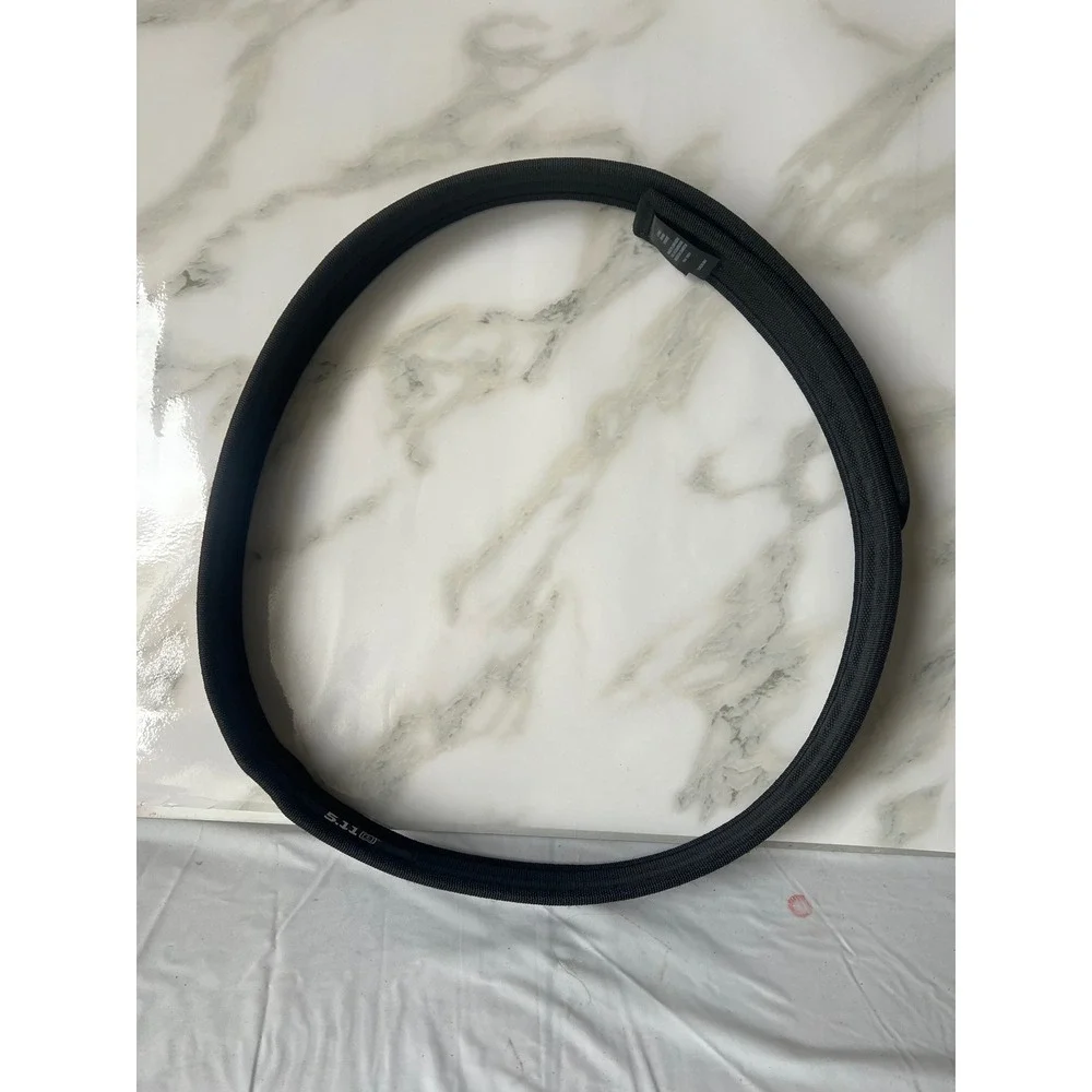 5.11 Tactical Sierra Bravo Inner Belt Black Nylon Hook Loop Large TLBLIN-3847